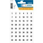 Zahlen Ø 12 mm, 240 Etiketten, Aufdruck: 1-240,...