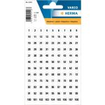 Zahlen Ø 8 mm, 540 Etiketten, Aufdruck: 1-540,...