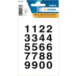 Zahlen 20x18 mm, 40 Etiketten, Aufdruck: 0-9, Folie,...