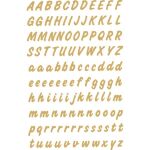 Buchstaben 8 mm, 238 Etiketten, Aufdruck: A-Z, Folie,...