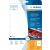 Folien-Etiketten 97,0 x 42,3 mm, 240 Etiketten, weiß, matt, wetterfest, extrem stark haftend, wiederablösbar, Blattformat: DIN A4, Packung à 20 Blatt