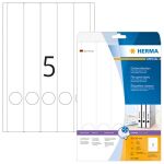 Inkjet-Ordner Etiketten 38 x 297 mm, weiß,...