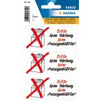 Hinweisetiketten "Bitte Keine Werbung keine...