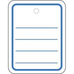 Stückwarenanhänger 35 x 45 mm gelocht, ohne...