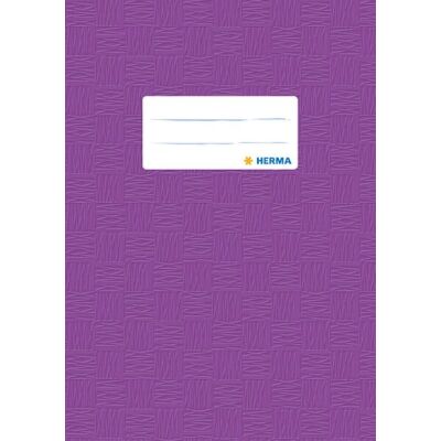 Heftschoner Folie A5 hoch violett gedeckt, Packung à 25 Stück