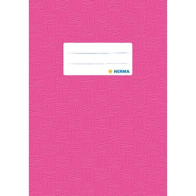 Heftschoner Folie A5 hoch pink gedeckt, Packung à 25 Stück