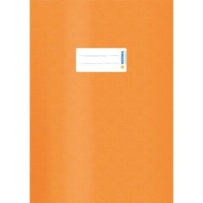 Heftschoner Folie A4 hoch orange gedeckt, Packung à 25 Stück