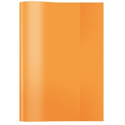 Heftschoner Folie transparent A5 orange hoch, Packung à 25 Stück