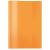Heftschoner Folie transparent A5 orange hoch, Packung à 25 Stück