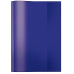 Heftschoner Folie transparent A5 violett hoch, Packung...