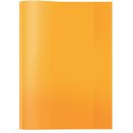 Heftschoner Folie transparent A4 orange, Packung à...