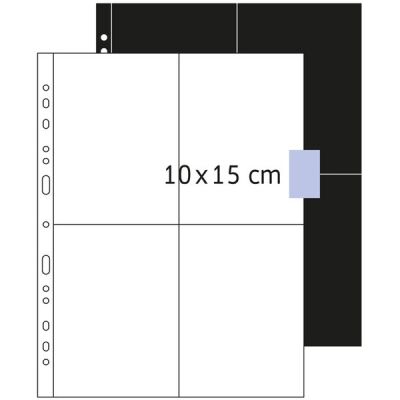 Fotosichthüllen 10 x 15 cm, hoch, weiß, Packung à 250 Hüllen