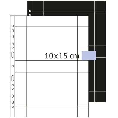 Fotosichthüllen 10 x 15 cm, quer, weiß, Packung à 250 Hüllen