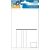 Postkartenetiketten 95 x 145 mm, 10 Etiketten, weiß, selbstklebend