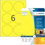 Wetterfeste Folien-Etiketten Ø 85 mm, 150...