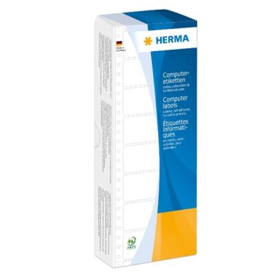 Computeretiketten endlos 101,6 x 48,4 mm, 2.000 Etiketten, weiß, 1- bahnig, permanent haftend