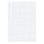 Flipchartblock, 68 x 99 cm, karriert, 20 Blatt, Recycling-Papier, 80g, weiß, 6-fach Lochung, Perforation, VE = 1 Karton = 5 Stück