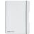 Notizheft flex PP, kariert 40 Blatt, Papier 80g, transparent,
