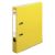 Ordner maX.file protect, 50mm, PP-Color A4, vollfarbig gelb, Kantenschutz, standfest, Einsteckrückenschild, Griffloch