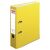 Ordner maX.file protect, 80mm, PP-Color A4, vollfarbig gelb, Kantenschutz, standfest, Einsteckrückenschild, Griffloch.