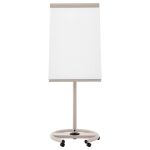 Mobiles Flipchart de luxe, 5 Rollen feststellbar,...