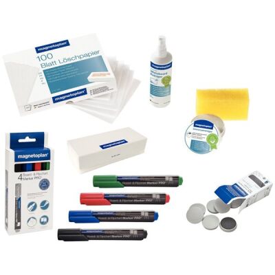 Whiteboard Zubehör-Set, Magnetoplan # 12299