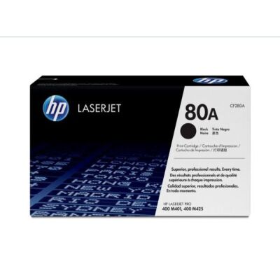 Toner Cartridge 80A, schwarz für LaserJet Pro 400 M401, 400 M425