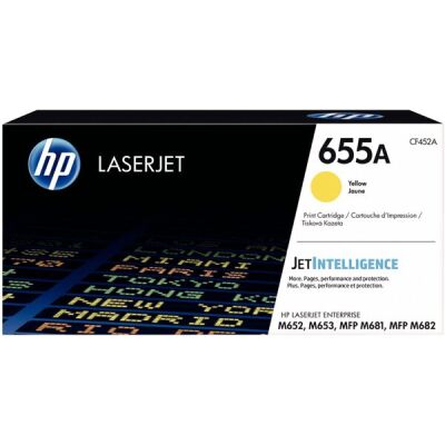 Toner Cartigde 655A gelb für Color LaserJet Enterprise M652n