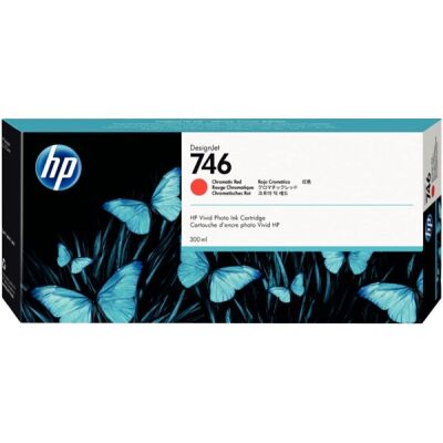 Tintenpatrone 746 chroma. rot 300ml für DesignJet Z6