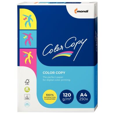 Color Copy Kopierpapier, DIN A4, 120g/qm, weiß, Weißegrad: 161 CIE, Packung à 250 Blatt
