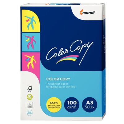 Color Copy Kopierpapier, DIN A3, 100g/qm, weiß, Weißegrad: 161 CIE, Packung à 500 Blatt