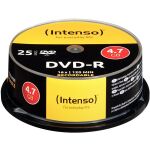 Rohling DVD-R 4,7GB, 16x, Spindel 25er
