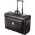 Pilotenkoffer mit Trolley Echt Leder schwarz 47,5x21,0x36,5cm #45250