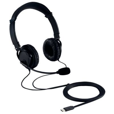 Kopfhörer USB-C HiFi, mit Mikrofon, 1,8 m USB-C-Kabel, kompatibel mit allen USB-C Geräten, unter Windows, mac OS, iOS, Android, Chrome OS, Noise-Cancelling-Mikrofon (Geräuschfilter)