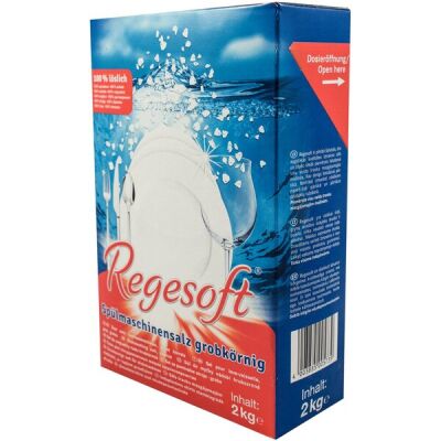 Spülmaschinensalz Regesoft, Premium- salz, grobkörnig, 100% löslich,