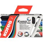 Whiteboard/Flipchart Marker sort. Rundspitze 3mm