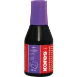 Stempelfarbe ohne Öl, 27ml violett mit Verstreicher...