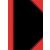 China-Kladde, A5, kariert,96 Blatt Papier 70 g/qm, schwarz/rot