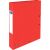 Sammelbox, DIN A4, 40mm, 425g, rot 3 Einschlagklappen, Gummiband,