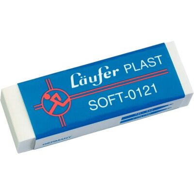 Radierer Plast Soft 0121 65x21x12mm