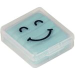 Knetradierer Smiley, sortiert, in transparenter Dose, aus...