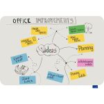 ESSENCE Whiteboard 60 x 90 cm Design-Whiteboard, rahmenlos