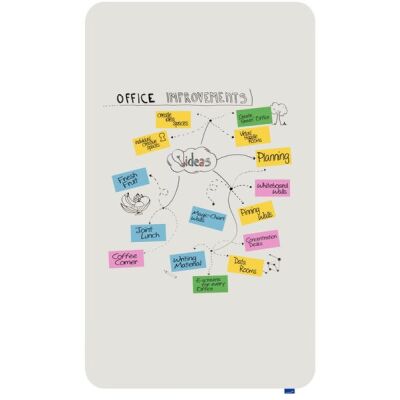 ESSENCE Whiteboard 200 x 119,5 cm Design-Whiteboard, rahmenlos