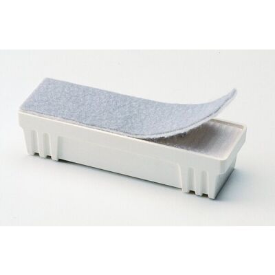 Whiteboard Streifenlöscher, weiß magnethafetend, Filzstreifen