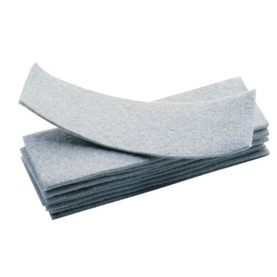 Löschstreifen für Streifenlöscher grau, aus Filz