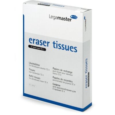 Ersatzpapier Whiteboard Löschpapier, 100% Viskose, 100 Blatt