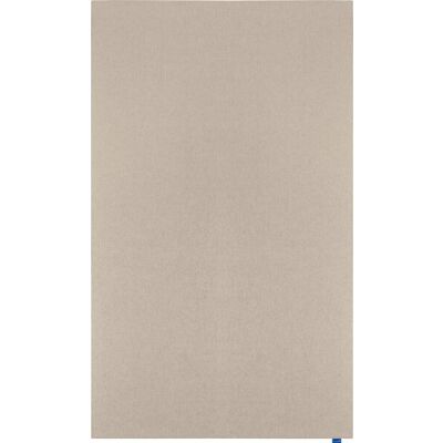 WALL-UP Akustik-Pinboard 200 x 119,5 cm, Soft beige, schallabsorbierendes Pinboard