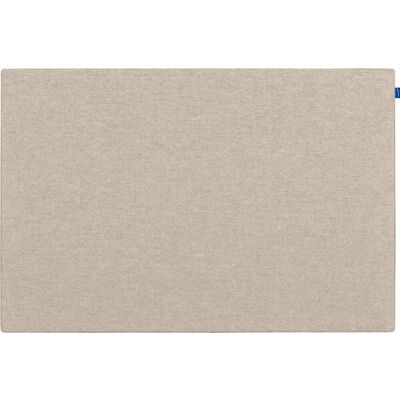 BOARD-UP Akustik-Pinboard 75 x 100 cm, soft beige, schallabsorbierendes Pinboard