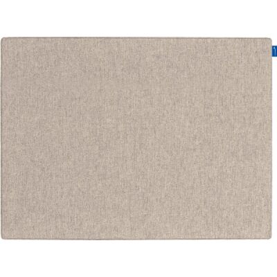 BOARD-UP Akustik-Pinboard 75 x 50 cm, soft beige, schallabsorbierendes Pinboard