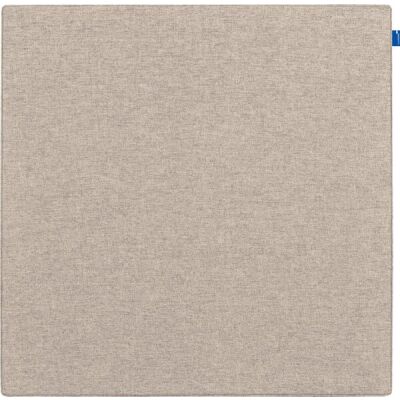 BOARD-UP Akustik-Pinboard 75 x 75 cm, soft beige, schallabsorbierendes Pinboard